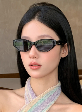 凡拉多猫眼墨镜女高级感防晒窄框