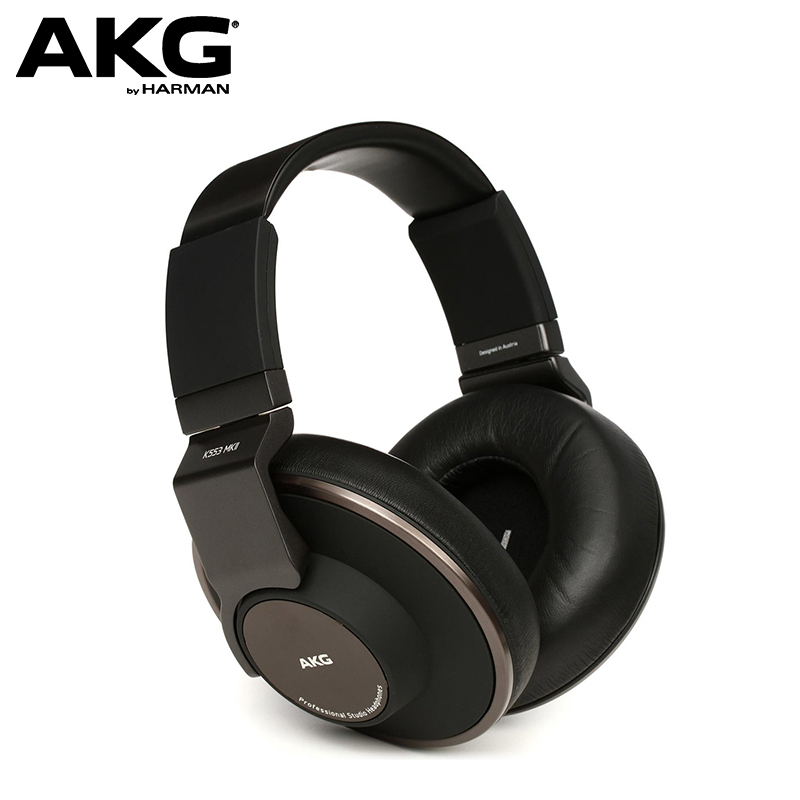 AKG/爱科技K553MKII封闭式头戴耳机手机直推换线hifi耳机K550升级 - 图0