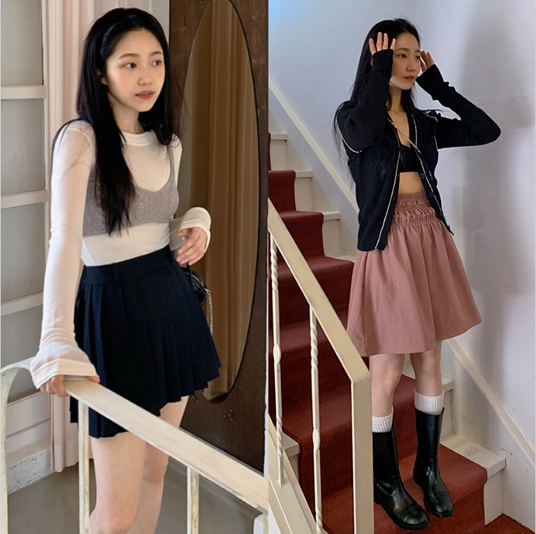 【cuckoo】韩国官网代购 from beginning 韩系早秋外穿针织背心 - 图1