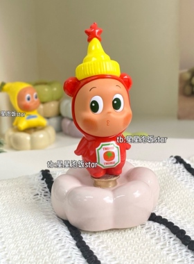 星星人随心配系列转转盘萌粒陶瓷