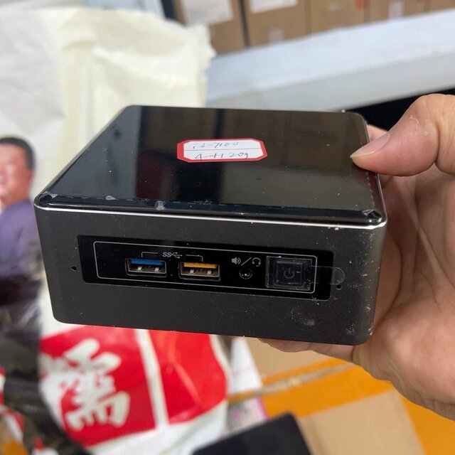 Intel NUC7i3BNH mini computer home office audio-visual entertainment barebone host i3 7100U