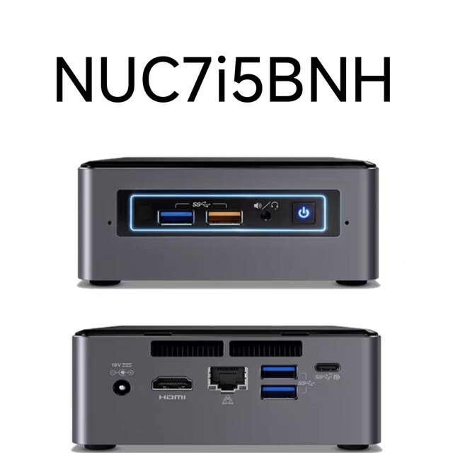NUC7i5BNH mini computer i5 7260U gaming office host Win10 audio and video entertainment i7 7567U