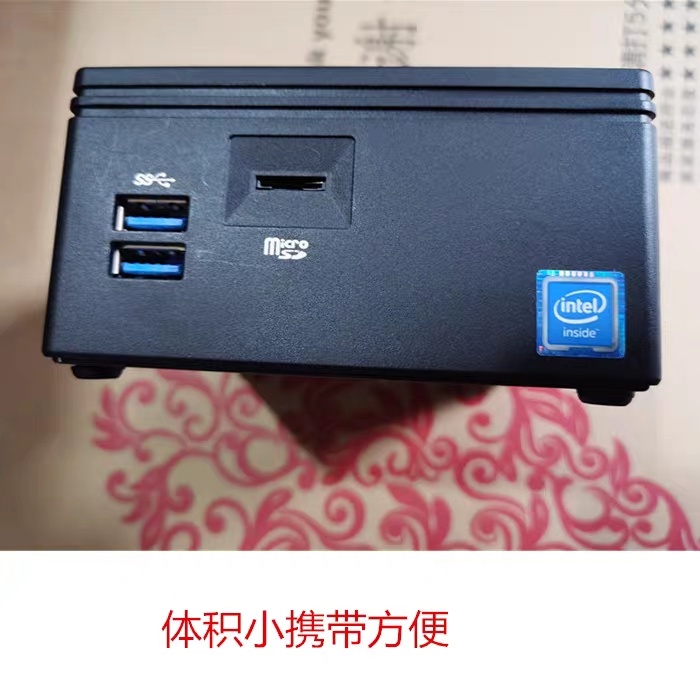 技嘉J3160迷你电脑N3150四核小主机办公台式机准系统主机J1900 - 图0