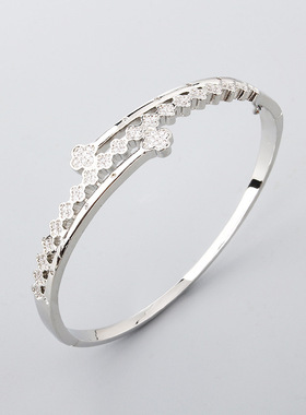 新款创意田园风三层梅花手镯戒指高级感首饰精致设计饰品