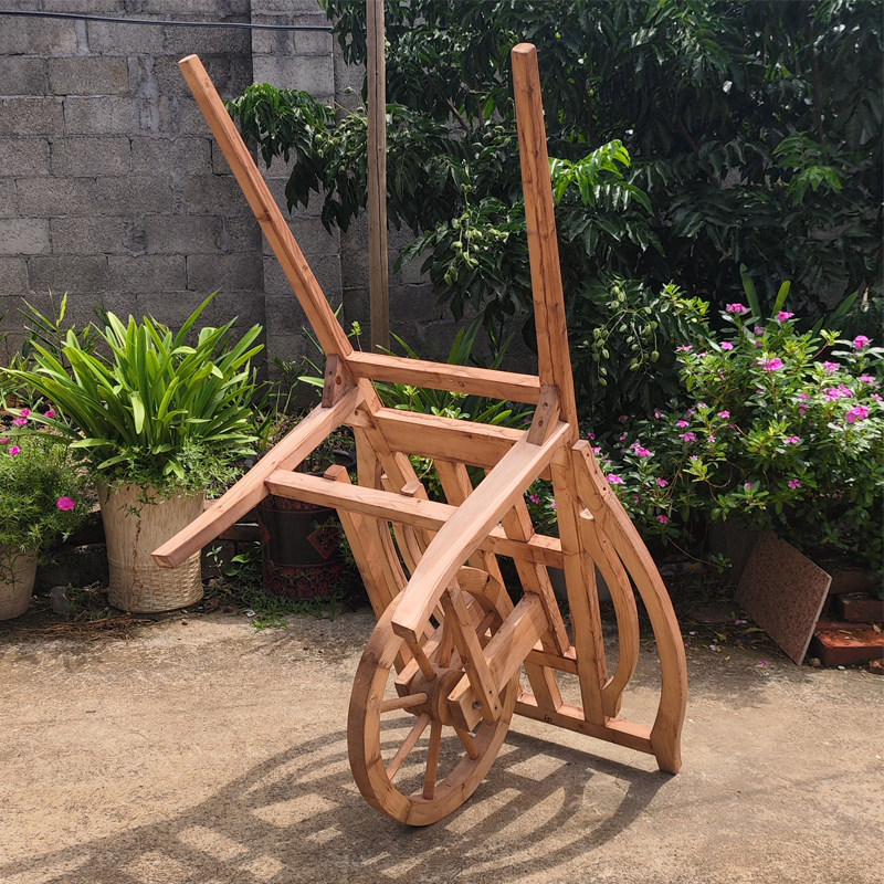 怀旧民俗老物件老式手推车老木车独轮车农村旧物平板车复古老农具,淘宝优惠券,粉丝福利购,淘宝优惠卷