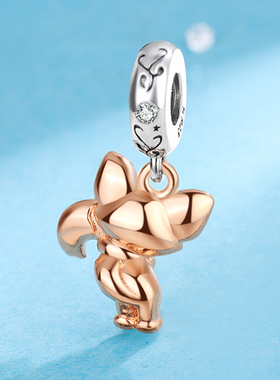 S925银玲娜贝儿吊坠迪士尼送女友