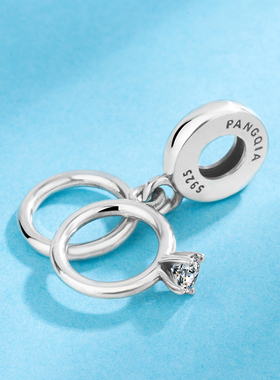 潘家复古吊坠纯银散珠饰品高级感