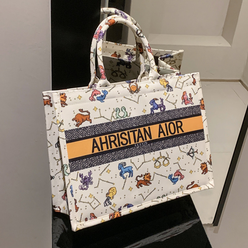 春夏季帆布包包女2025新款时尚外出手提购物袋子大容量单肩托特包,淘宝优惠券,粉丝福利购,淘宝优惠卷