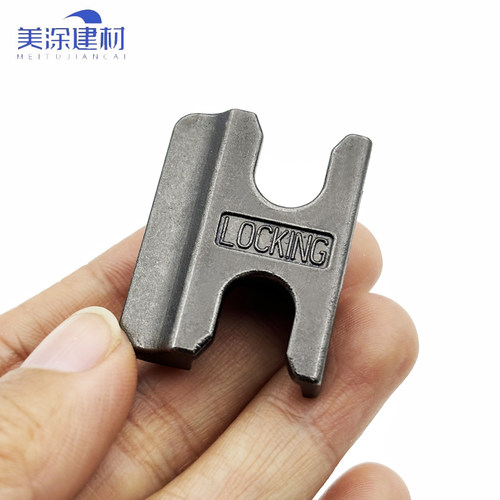 断桥铝合金门窗防撬锁点窗户锁扣卡扣平开窗锁座LOCKING窗锁配件 - 图1