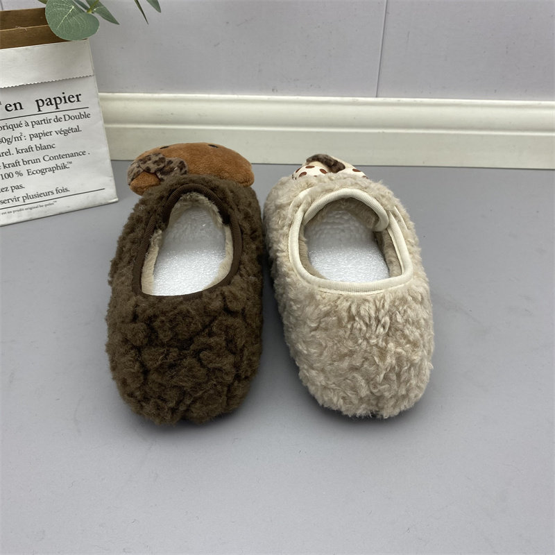 品牌撤柜2025韩版毛毛鞋女深口圆头蝴蝶结加绒舒适百搭毛绒勃肯鞋,淘宝优惠券,粉丝福利购,淘宝优惠卷