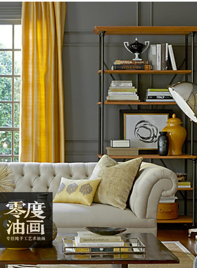 组合黑白设计师大气风挂画包邮