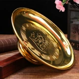 Буддийский храм высокий лотос, лотосные пластины сплав сплавны, диск богатства, диск, диск общественного снабжения для судоходства без фруктовых дисков