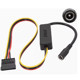12VDC5525 to hard disk cable DC to SATA external power supply module NAS industrial computer 12V to 5V step-down board