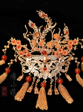 傅小菲铸铜保色汉服唐风