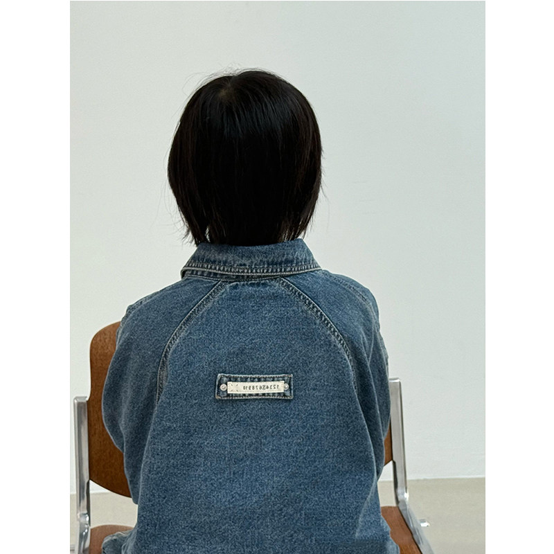 男女童牛仔衬衫2025秋装新款儿童洋气时髦长袖衬衣中大童百搭上衣,淘宝优惠券,粉丝福利购,淘宝优惠卷