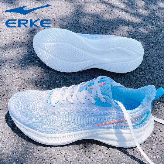 鸿星尔克乘风3.0男鞋运动鞋2025秋冬新款软底跑步鞋网面透气跑鞋2