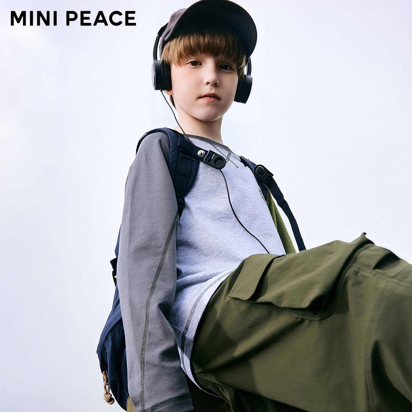 [抑菌环保]MINIPEACE太平鸟童装男童内搭儿童长袖T恤新款宝宝秋装