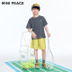 MINIPEACE ເຄື່ອງນຸ່ງເດັກນ້ອຍ Peacebird ເດັກນ້ອຍຜູ້ຊາຍ summer ກິລາເດັກນ້ອຍ T-shirt ຊຸດສອງສິ້ນ