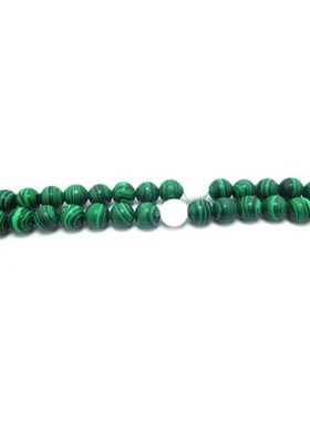 精美天然孔雀石手链佛珠手串