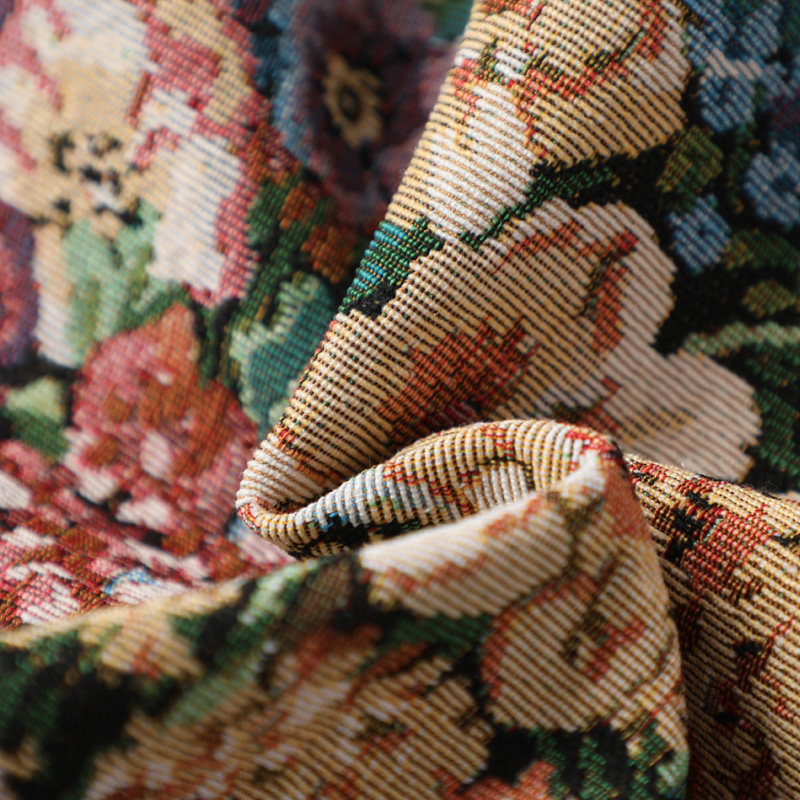 油画2023春夏新款复古花色半身裙 木子格格半身裙