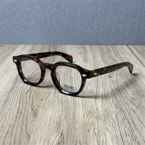 Москот талисмана доски ретро -квадратные стекла Рамки мужчины Dolt American Толстая плата квадратная рама миопическая рамка женская тенденция