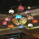 European style retro romantic western restaurant handmade chandelier