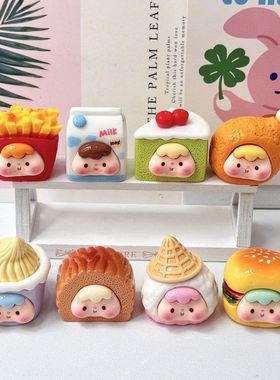 食玩便利店崽崽 创意盲袋萌粒diy饰品挂件钥匙扣文创礼品树脂配件