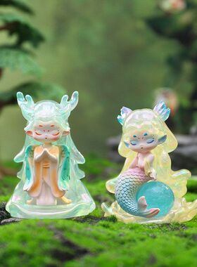 创意网红同款梦境古神兽盲盒潮