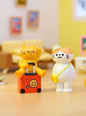 现在就出发盲盒创意新款猫咪萌宠