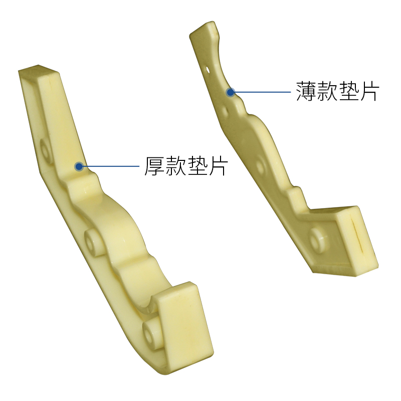 栏杆弧形垫片模具阳台护栏圆形拱形加长垫片屋檐线条窗套窗拱模型 - 图2