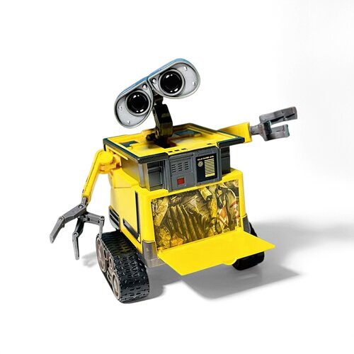 机器人总动员 Wall-E 会变形变眼睛伊娃 EVE瓦力可动关节公仔摆件 - 图3