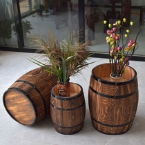 Decorative Wine Barrel Oak Barrel Exhibition Set As Bar Shop Window Wedding BEER BARREL PROP DISPLAY WINE SHOP WOODEN