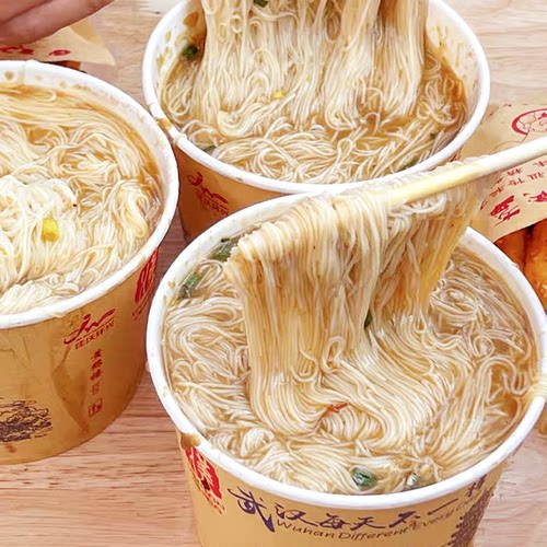 正宗天门黄潭米粉湖北土特产细米线传统鳝鱼糊汤粉黄谭米粉大米粉 - 图0
