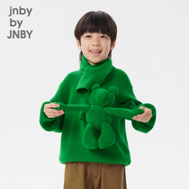 Wool] Gangnam cloth clothes children clothing autumn-knitted sweater sweater puppets male and female child jnbybyjnby