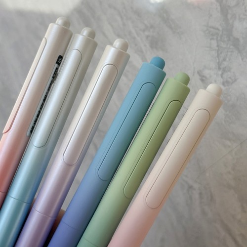 点石DS-0152极光畅响按动时空舱 中性笔刷题笔黑笔高颜值速干双珠 - 图1