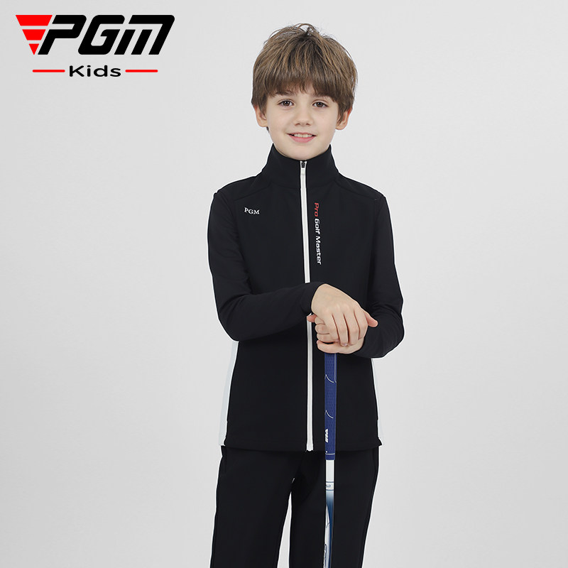 PGM儿童高尔夫服装马甲秋冬季防风背心青少年外套加厚男女童衣服,淘宝优惠券,粉丝福利购,淘宝优惠卷