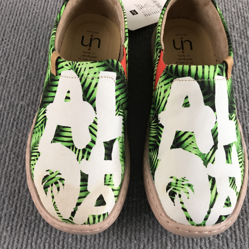 36码瑕疵女鞋uin彩绘旅行鞋托莱多1艺术涂鸦单鞋原创设计豆豆鞋秋,淘宝优惠券,粉丝福利购,淘宝优惠卷