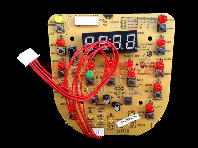 原装配件美的电压力锅配件控制板电脑按键灯板0071 W12PCS505E - 图2