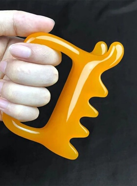 Natural Beeswax Scraping Massage Tool Resin Safe Body Scrap