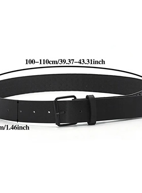 Fashion Rivet Belt Men Women's Studded Belt Punk Rock With