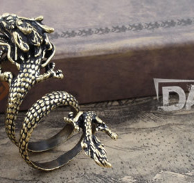 钢铁老爷龙戒指另类风