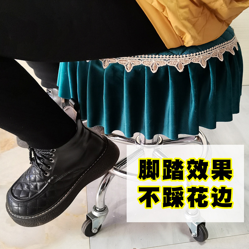 美容凳套升降圆凳子套罩转椅椅套座套椅子套垫板凳院床通用圆坐垫,淘宝优惠券,粉丝福利购,淘宝优惠卷
