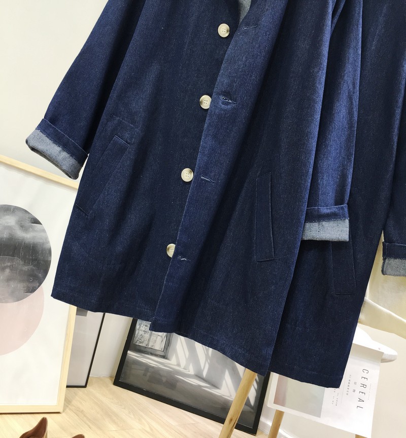 中长款气质百搭显瘦风衣 oversize 春夏新款复古 29 A 牛仔外套女宽松 中长款气质百搭显瘦风衣 oversize 春夏新款复古 29 A 牛仔外套女宽松
