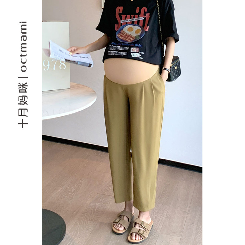  十月妈咪母婴专营孕妇直筒裤