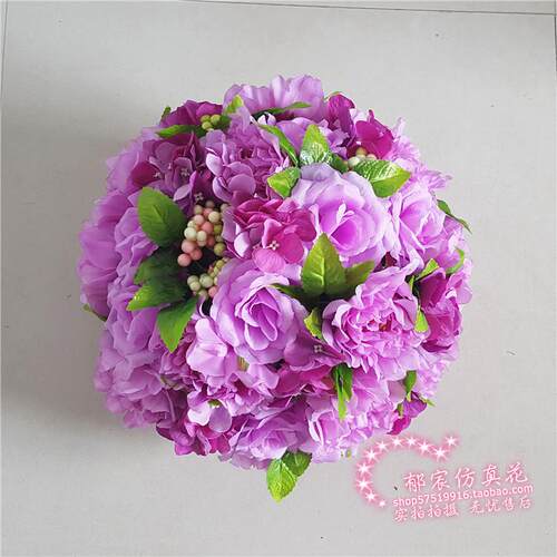 仿真浆果花墙配件森系花球泡沫果路引花球面珠胸花diy果子拍摄花 - 图3