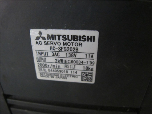 HC-SFS202B 三菱伺服电机 专业销售维修一体化 - 图0