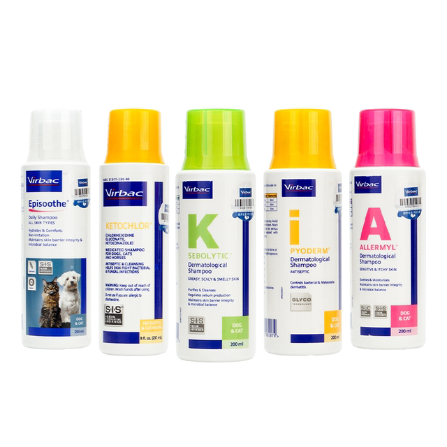 Vic Medicated Bath for Dogs and Cats Skin Diseases, Allergies, Itching and Cleansing