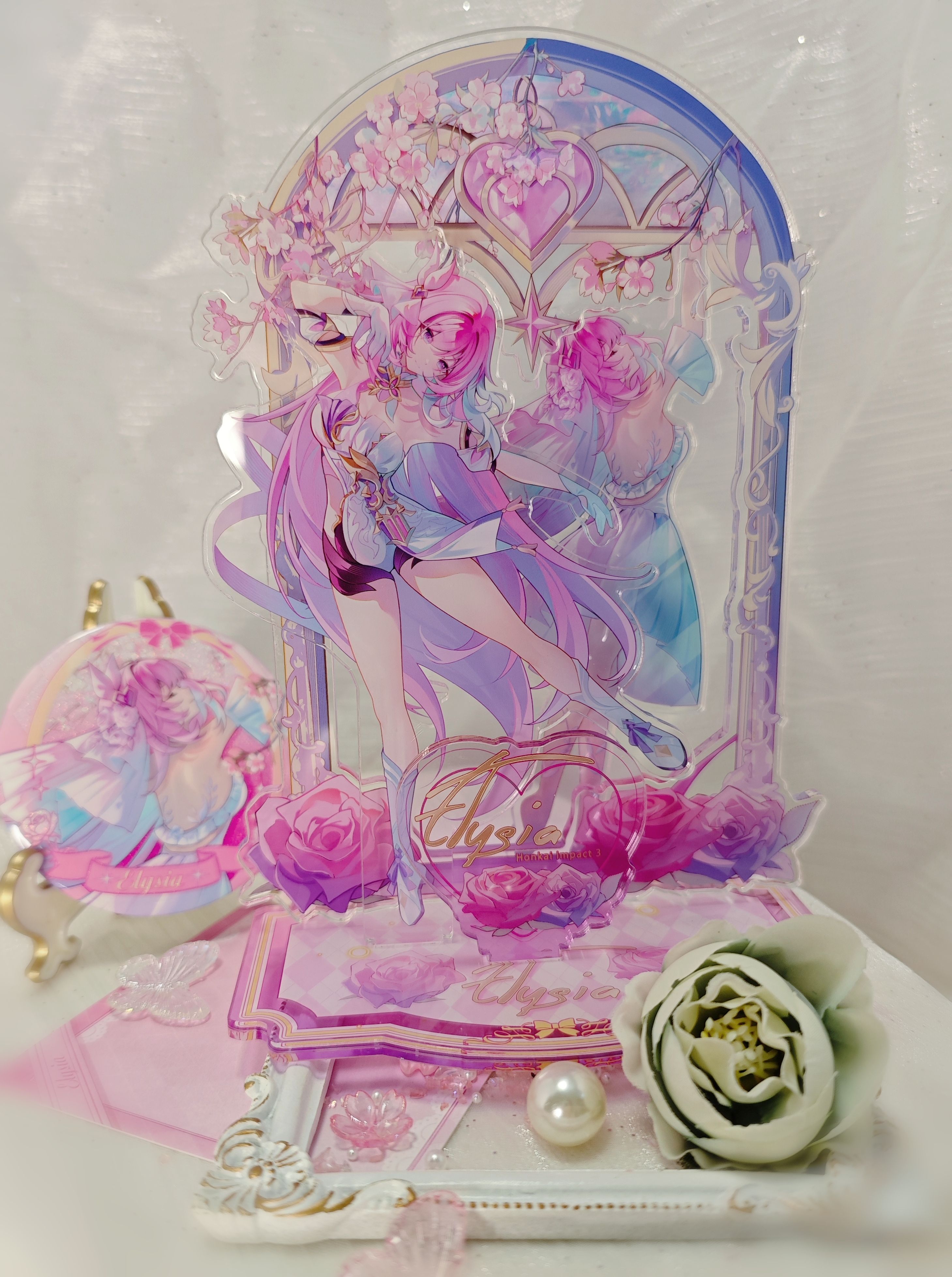 【喵咕君】爱莉希雅镜中舞崩坏3同人周边 - 图0