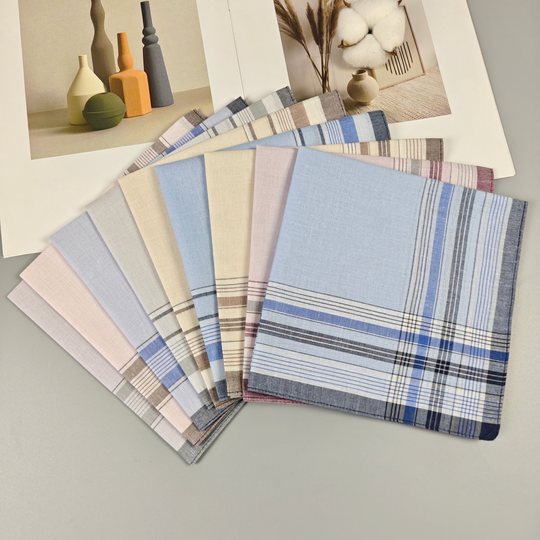 Vintage retro handkerchief old Shanghai product cotton handkerchief