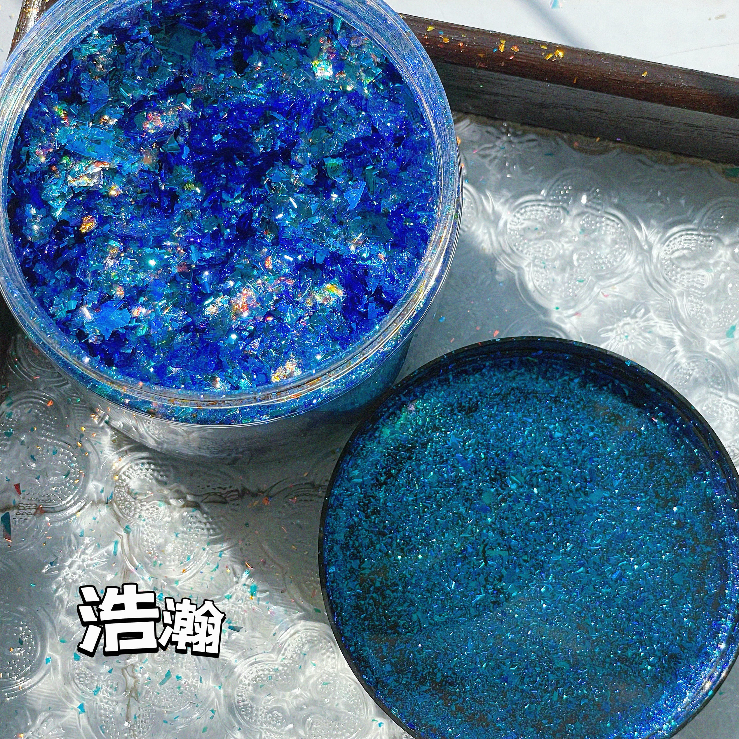 超高品，随便比【李刀刀】进口欧泊粉云锦粉偏光爆闪超薄美甲闪粉,淘宝优惠券,粉丝福利购,淘宝优惠卷